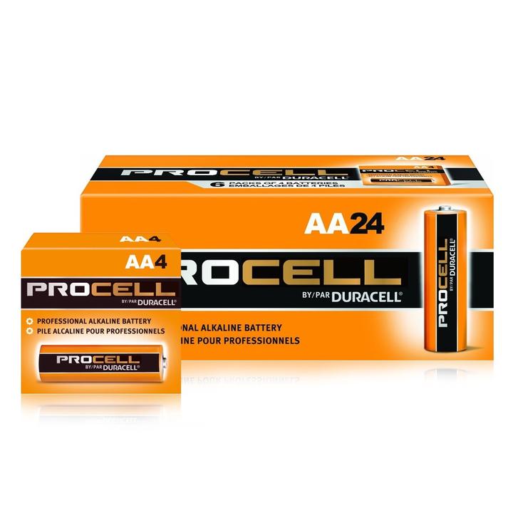 144 Count Case Duracell Procell AA Batteries From SecuRe ioTec