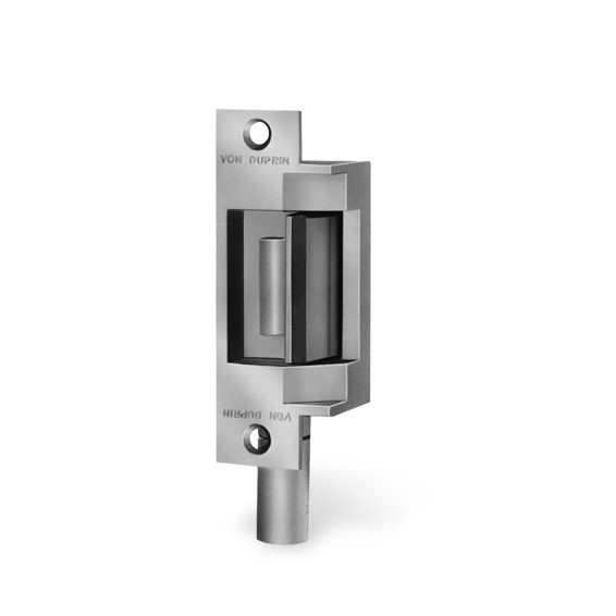 Von Duprin Electric Strike Satin Stainless Steel Finish 6210 24VDC