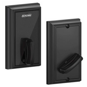 Schlage Smart Control BE467F ADD 622 Deadbolt Matte Black