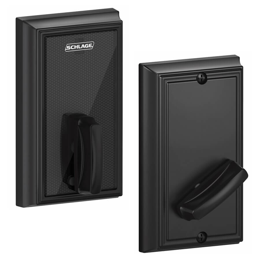 Schlage Smart Control BE467F ADD 622 Deadbolt Matte Black
