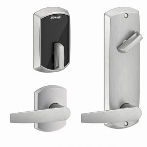 Schlage Control Smart Interconnected Lock FE410 GRW JUP 626 5-1/2 Satin Chrome