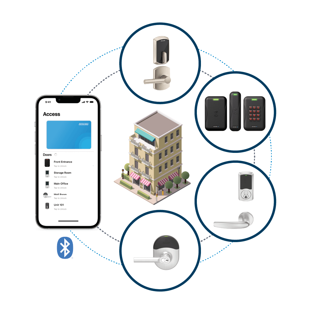 Schlage Engage Mobile Access Bluetooth Credentials 10 Pack 1 Year Flex Licenses - Image 2