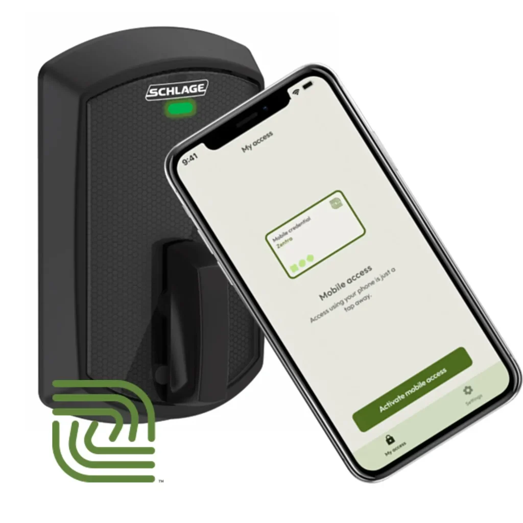 Zentra Access Control with free Mobile Credentials